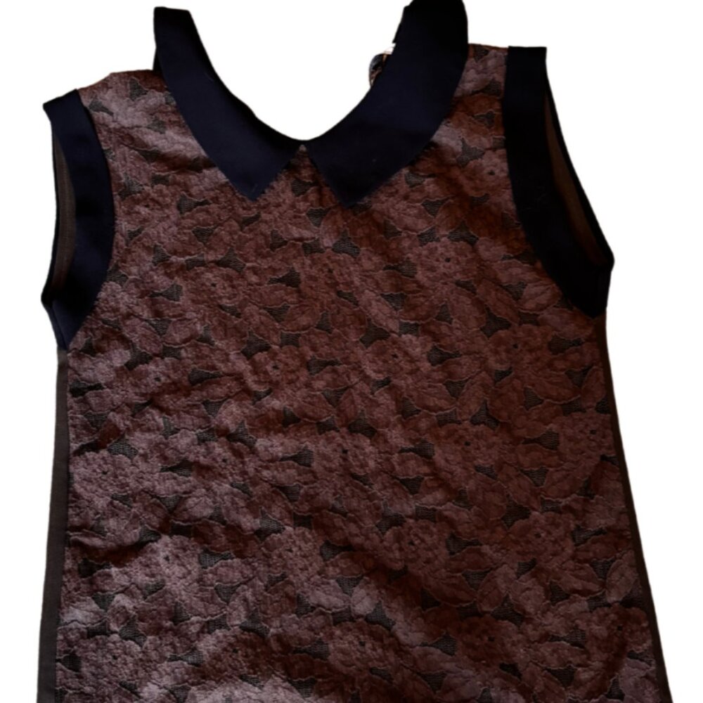 Mint Condition XS Sleevelace Lace Top with Collar